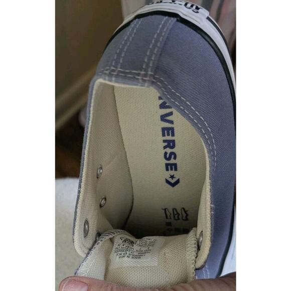 EUC Converse Chuck Taylor Low Top Sneaker Slate Lilac Purple Women’s 7/Men’s 5 - Picture 9 of 11